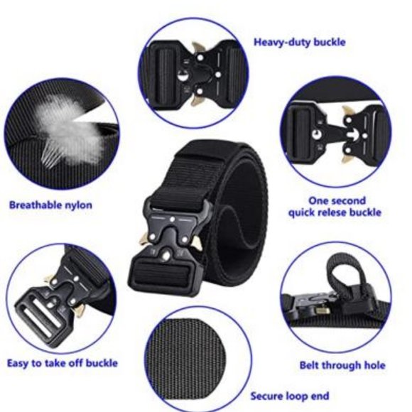 FLAPI 3 Pack Tactical Belt Quick-Release - Picture 2 of 2